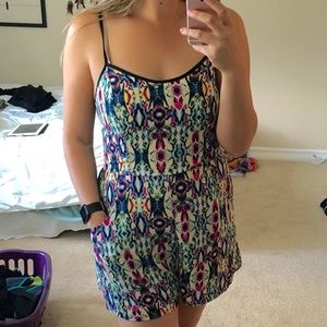 NWOT Aztec Patterned Romper